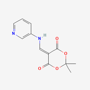 2,2-Dimethyl-5-((pyridin-3-ylamino)methylene)-1,3-dioxane-4,6-dione