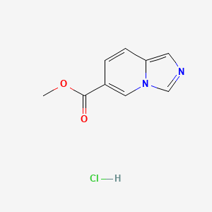 Methyl imidazo[1,5-a]pyridine-6-carboxylate;hydrochloride