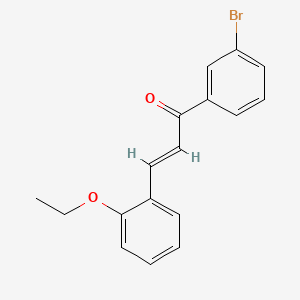 (2E)-1-(3-bromophenyl)-3-(2-ethoxyphenyl)prop-2-en-1-one