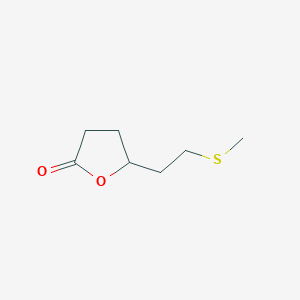 5-(2-Methylsulfanylethyl)oxolan-2-one