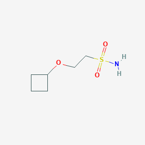 molecular formula C6H13NO3S B2965163 2-Cyclobutoxyethane-1-sulfonamide CAS No. 1340111-55-8