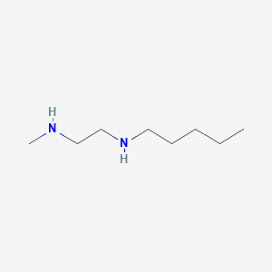 molecular formula C8H20N2 B2965246 N-methyl-N'-pentylethane-1,2-diamine CAS No. 886499-92-9