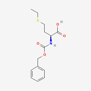 molecular formula C14H19NO4S B2965269 N-α-苄氧羰基-L-蛋氨酸 CAS No. 92697-48-8