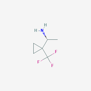 (1R)-1-[1-(Trifluoromethyl)cyclopropyl]ethanamine