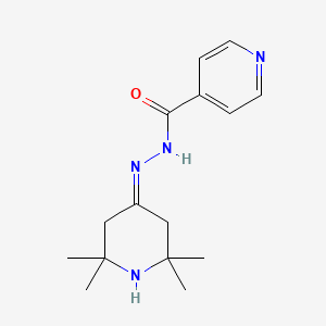 molecular formula C15H22N4O B2965292 N'-(2,2,6,6-四甲基哌啶-4-基)异烟肼酸 CAS No. 56266-71-8