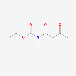molecular formula C8H13NO4 B2965305 Ethyl acetoacetyl(methyl)carbamate CAS No. 107292-92-2