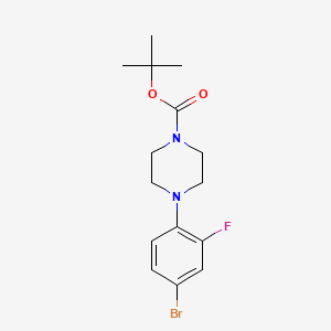 Tert-butyl 4-(4-bromo-2-fluorophenyl)piperazine-1-carboxylate