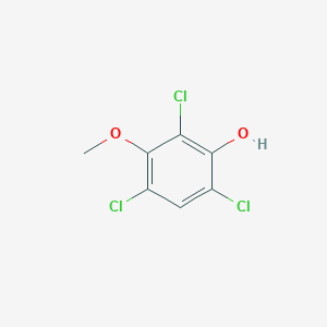 molecular formula C7H5Cl3O2 B2965405 2,4,6-三氯-3-甲氧基苯酚 CAS No. 26378-18-7