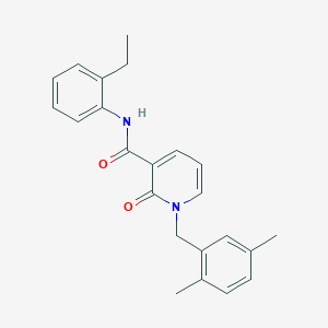 1-(2,5-dimethylbenzyl)-N-(2-ethylphenyl)-2-oxo-1,2-dihydropyridine-3-carboxamide