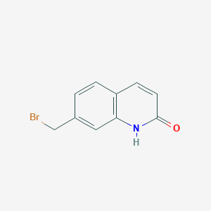 molecular formula C10H8BrNO B2965453 7-(Bromomethyl)quinolin-2(1H)-one CAS No. 928049-13-2