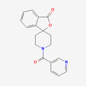 1'-nicotinoyl-3H-spiro[isobenzofuran-1,4'-piperidin]-3-one