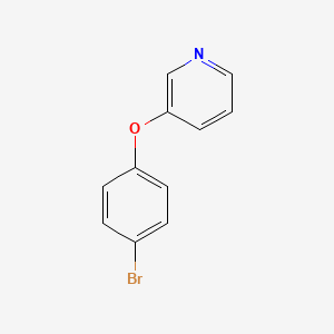 molecular formula C11H8BrNO B2966022 3-(4-Bromophenoxy)-pyridine CAS No. 18085-61-5