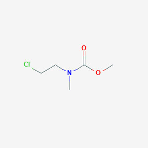 molecular formula C5H10ClNO2 B2966045 methyl N-(2-chloroethyl)-N-methylcarbamate CAS No. 10230-46-3