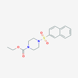 Ethyl 4-naphthalen-2-ylsulfonylpiperazine-1-carboxylate