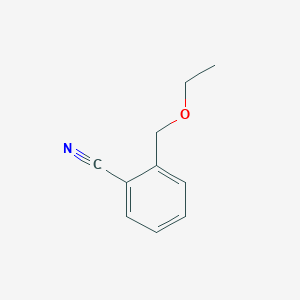 molecular formula C10H11NO B2966205 2-(乙氧甲基)苯甲腈 CAS No. 1016708-78-3