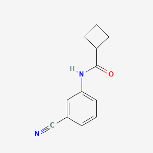 N-(3-cyanophenyl)cyclobutanecarboxamide