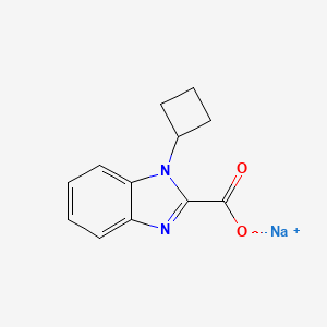 Sodium 1-cyclobutyl-1H-benzo[d]imidazole-2-carboxylate
