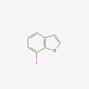 molecular formula C8H5IO B2966259 7-Iodobenzofuran CAS No. 1388049-96-4