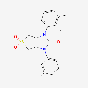 1-(2,3-dimethylphenyl)-3-(m-tolyl)tetrahydro-1H-thieno[3,4-d]imidazol-2(3H)-one 5,5-dioxide