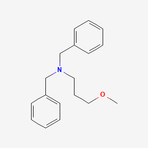 molecular formula C18H23NO B2966337 Dibenzyl(3-methoxypropyl)amine CAS No. 1027280-73-4