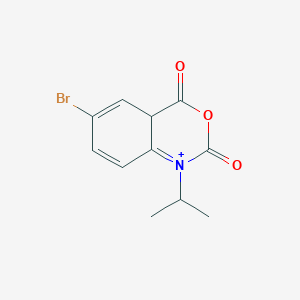 molecular formula C11H10BrNO3 B2966388 6-bromo-1-(propan-2-yl)-2,4-dihydro-1H-3,1-benzoxazine-2,4-dione CAS No. 937690-99-8