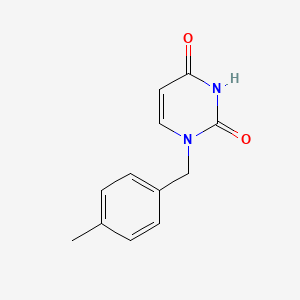 1-(4-methyl-benzyl)-1H-pyrimidine-2,4-dione