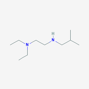 molecular formula C10H24N2 B2966566 二乙基({2-[(2-甲基丙基)氨基]乙基})胺 CAS No. 50342-06-8
