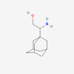 molecular formula C12H21NO B2966615 Rac-2-(1-adamantyl)-2-aminoethanol CAS No. 111749-17-8