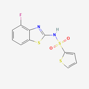 N-(4-fluorobenzo[d]thiazol-2-yl)thiophene-2-sulfonamide