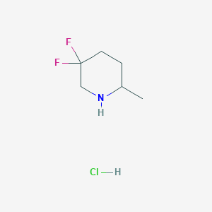 5,5-Difluoro-2-methylpiperidine hydrochloride