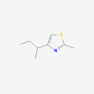 4-Butan-2-yl-2-methyl-1,3-thiazole