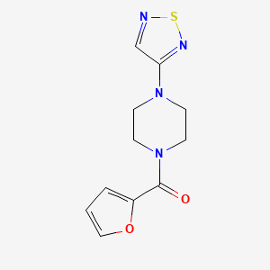 1-(Furan-2-carbonyl)-4-(1,2,5-thiadiazol-3-yl)piperazine