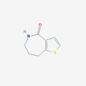 molecular formula C8H9NOS B2966867 4H,5H,6H,7H,8H-thieno[3,2-c]azepin-4-one CAS No. 4751-59-1