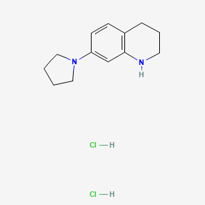 7-(Pyrrolidin-1-yl)-1,2,3,4-tetrahydroquinoline dihydrochloride
