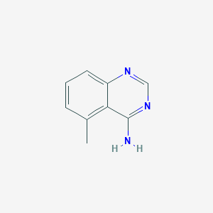 molecular formula C9H9N3 B2966995 5-Methylquinazolin-4-amine CAS No. 1487039-63-3