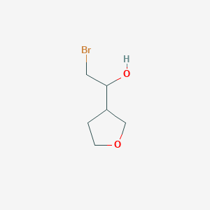 2-Bromo-1-(oxolan-3-yl)ethanol