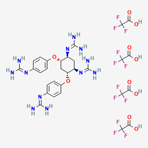 molecular formula C30H36F12N12O10 B2967091 SSM 3 trifluoroacetate CAS No. 2320930-10-5