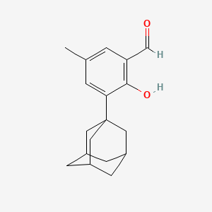 3-(1-Adamantyl)-2-hydroxy-5-methylbenzaldehyde