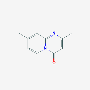 molecular formula C10H10N2O B2967207 2,8-二甲基-4H-吡啶并[1,2-a]嘧啶-4-酮 CAS No. 30247-64-4