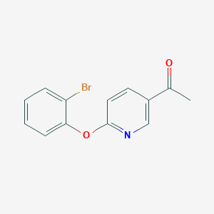 1-(6-(2-Bromophenoxy)pyridin-3-yl)ethanone