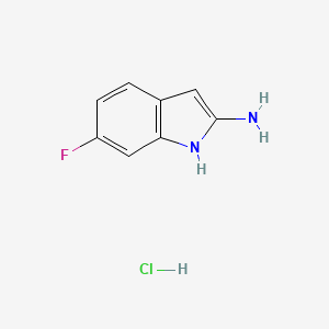 2-Amino-6-fluoroindole hydrochloride
