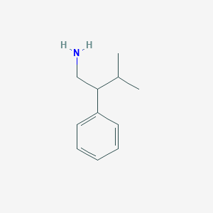 B2967549 3-Methyl-2-phenylbutan-1-amine CAS No. 106498-32-2; 196106-01-1
