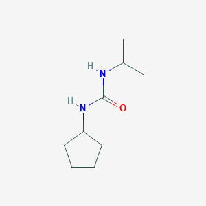 1-Cyclopentyl-3-propan-2-ylurea