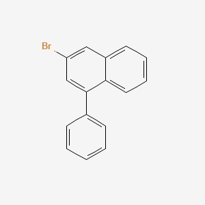 molecular formula C16H11Br B2967572 3-Bromo-1-phenylnaphthalene CAS No. 1629220-00-3