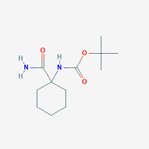 Tert-butyl (1-carbamoylcyclohexyl)carbamate