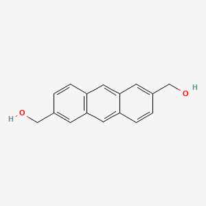 molecular formula C16H14O2 B2967715 2,6-Anthracenedimethanol CAS No. 138308-90-4