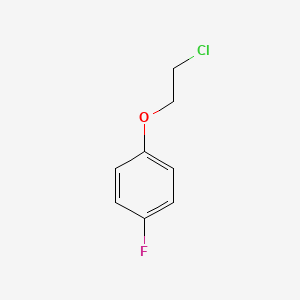 molecular formula C8H8ClFO B2967762 1-(2-Chloroethoxy)-4-fluorobenzene CAS No. 64010-10-2