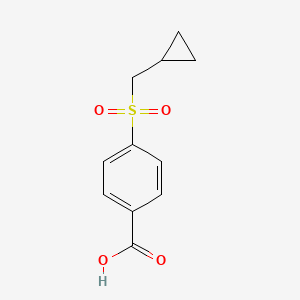 4-Cyclopropylmethanesulfonylbenzoic acid