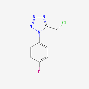 5-(chloromethyl)-1-(4-fluorophenyl)-1H-tetrazole