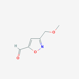 3-(Methoxymethyl)-1,2-oxazole-5-carbaldehyde